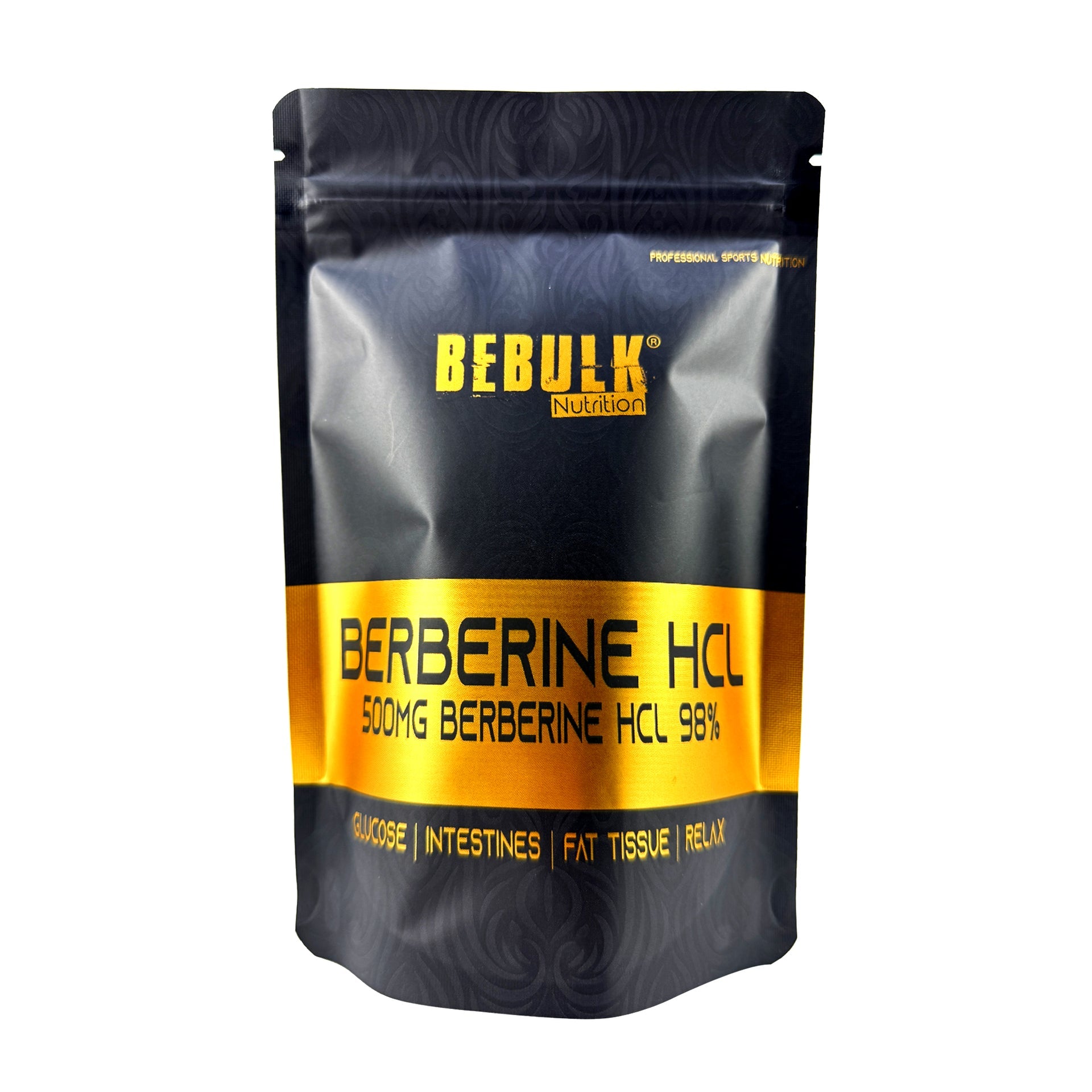 Berberine HCL 98% 500mg - Veganistisch - BeBulk Nutrition