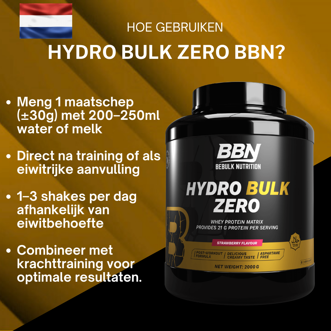 Hydro Bulk Zero - BeBulk Nutrition
