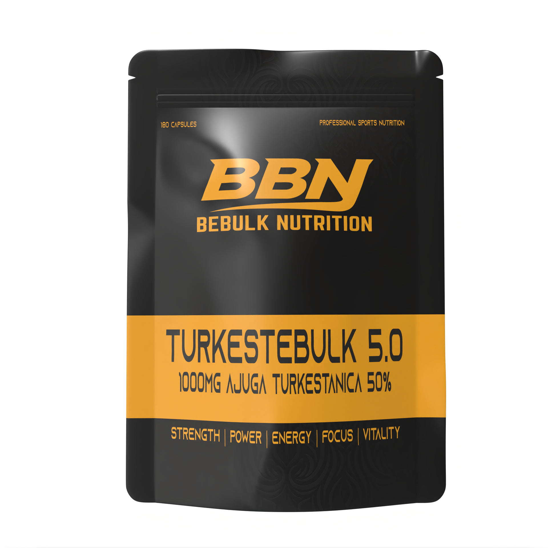 TurkesteBulk 5.0 - Turkesteron 1000 mg 50% - Veganistisch - BeBulk Nutrition