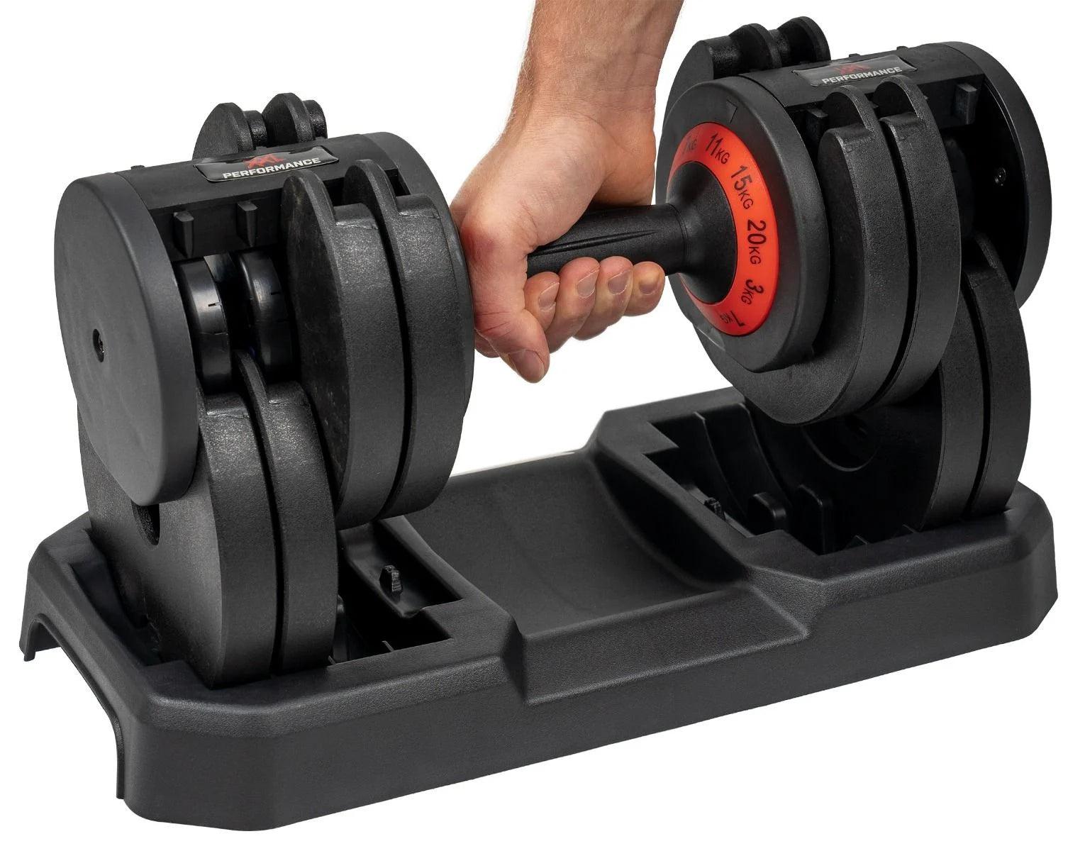 Adjustable Dumbbell - 20 kg - XXL Nutrition